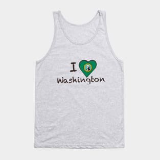 I Love Washington Tank Top